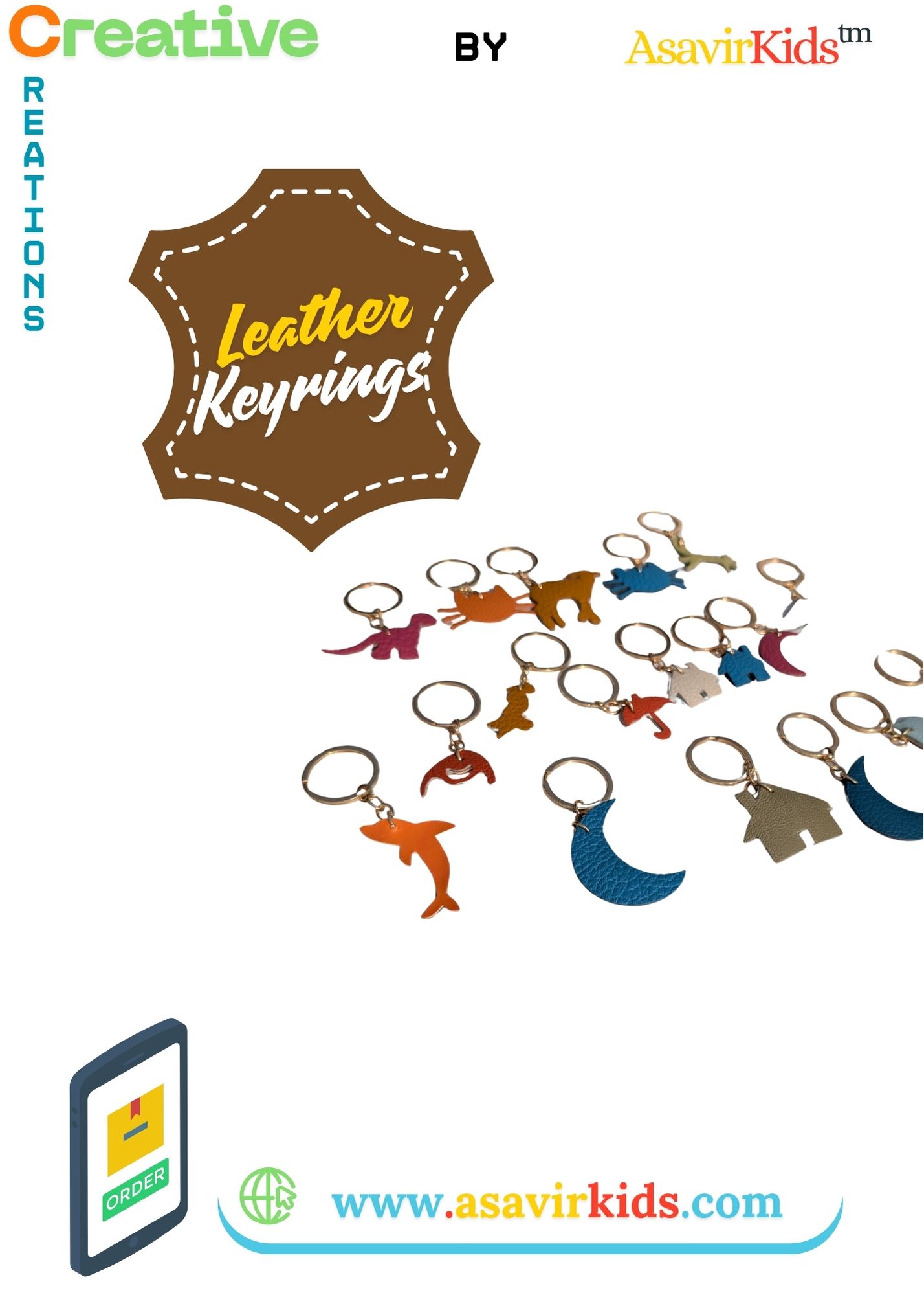 Leather Keyrings