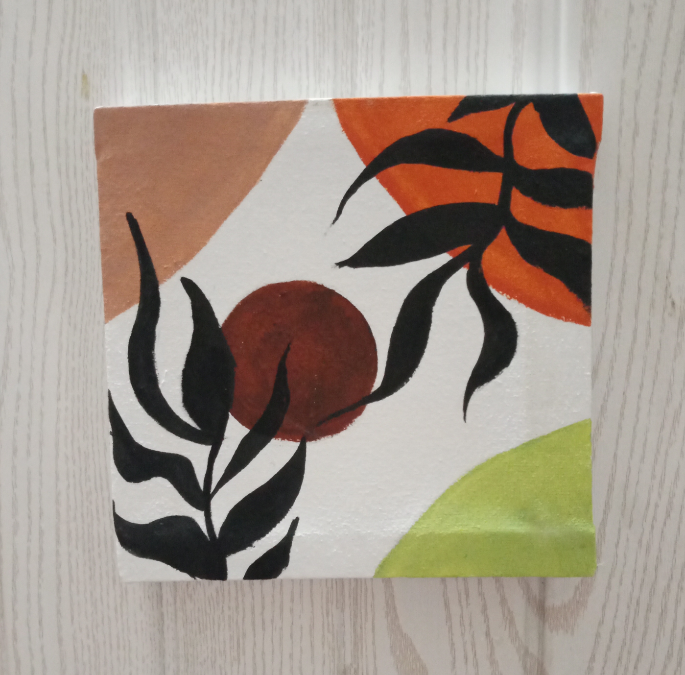 painted canvas