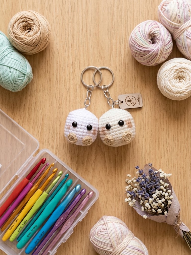 Crochet marshmallow
