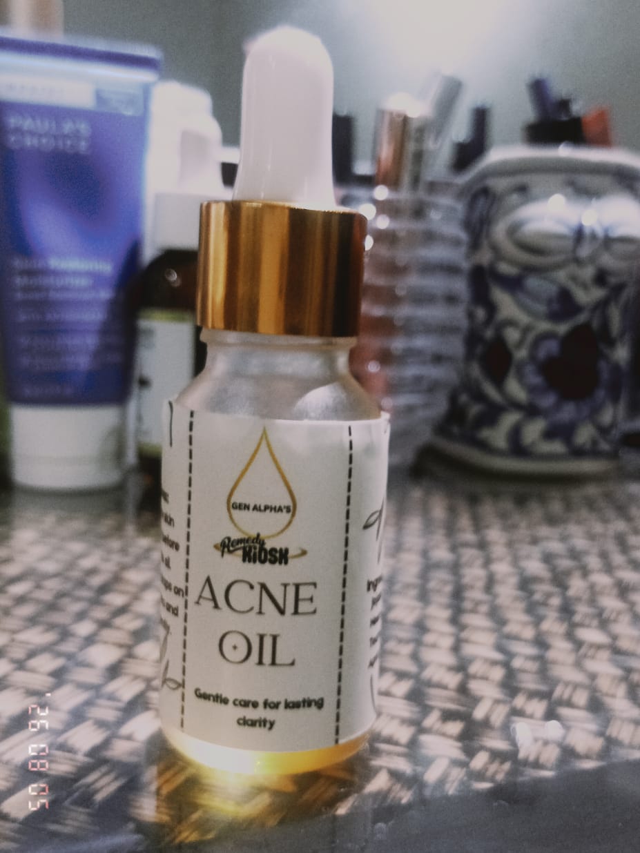 Acne oil