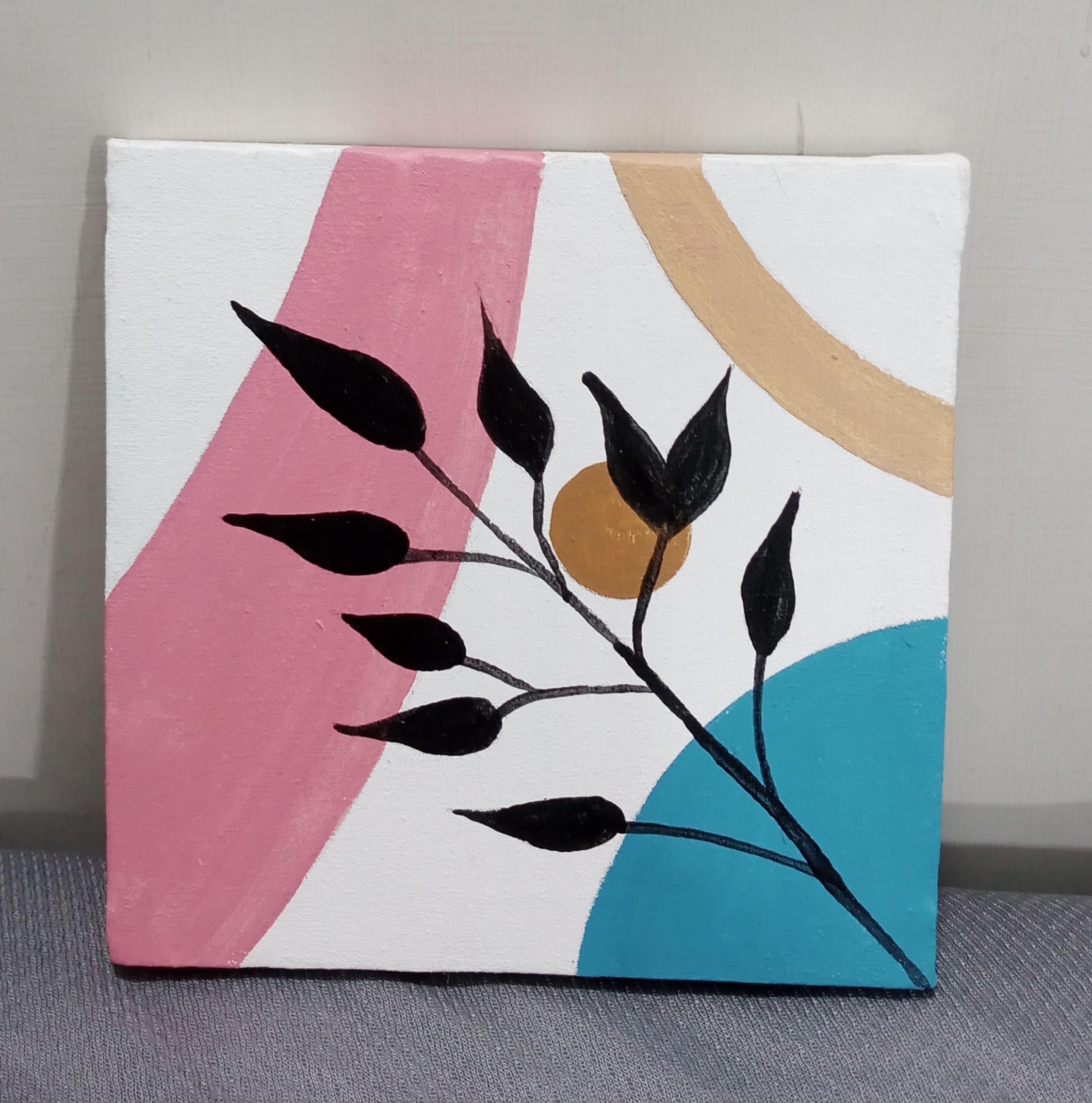 Mini canvas painting