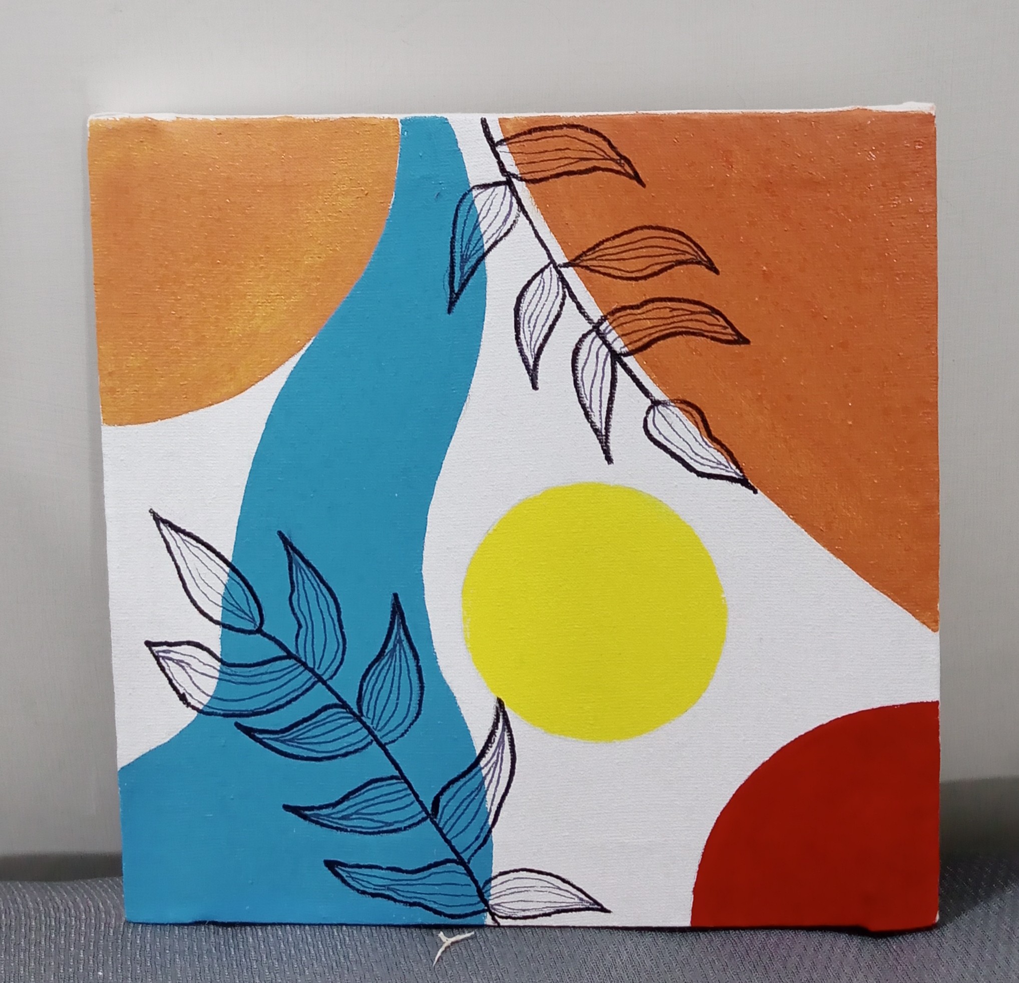 Canvas painting