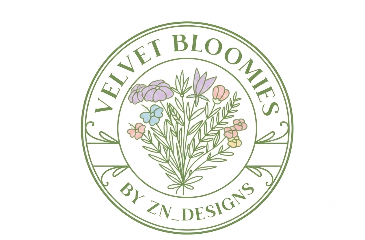 Velvet Bloomies by ZN Designs