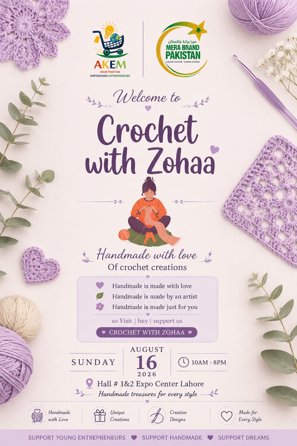 Crochet with zoha